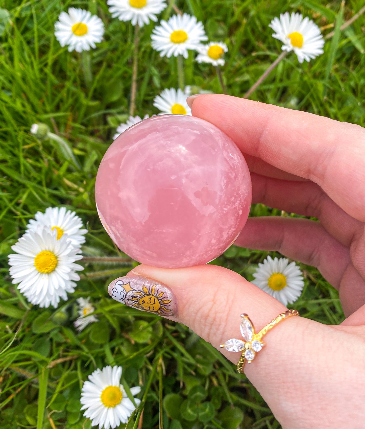 Rose Quartz Spheres