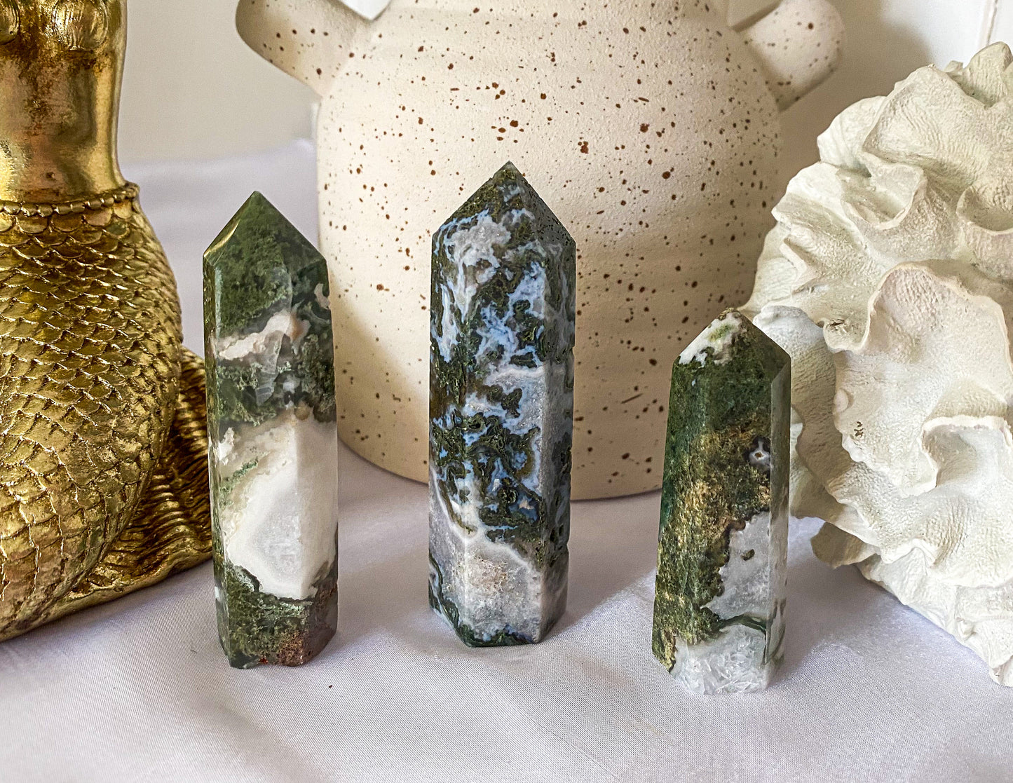 Moss Agate Points