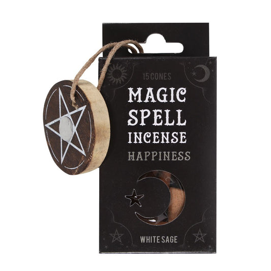 White Sage | 'Happiness' | Spell Incense Cones